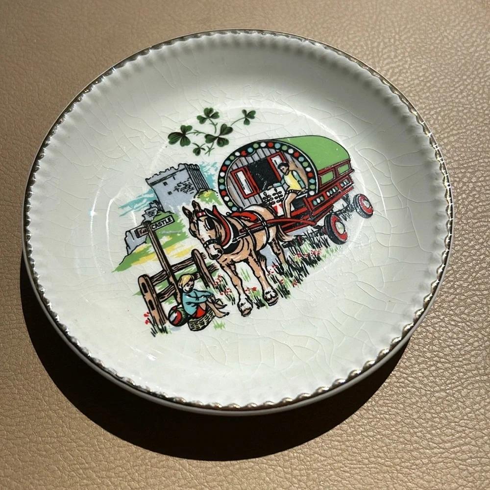 Vintage Ireland Trinket Dish